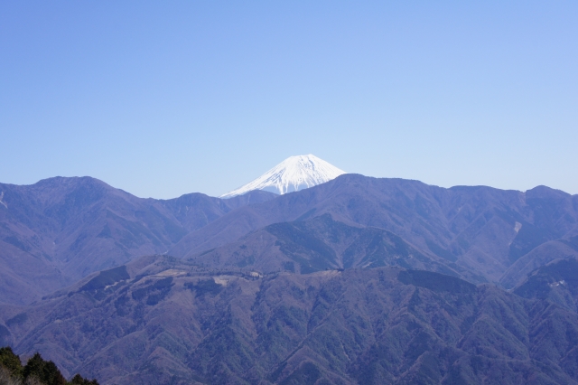 見延山　富士山